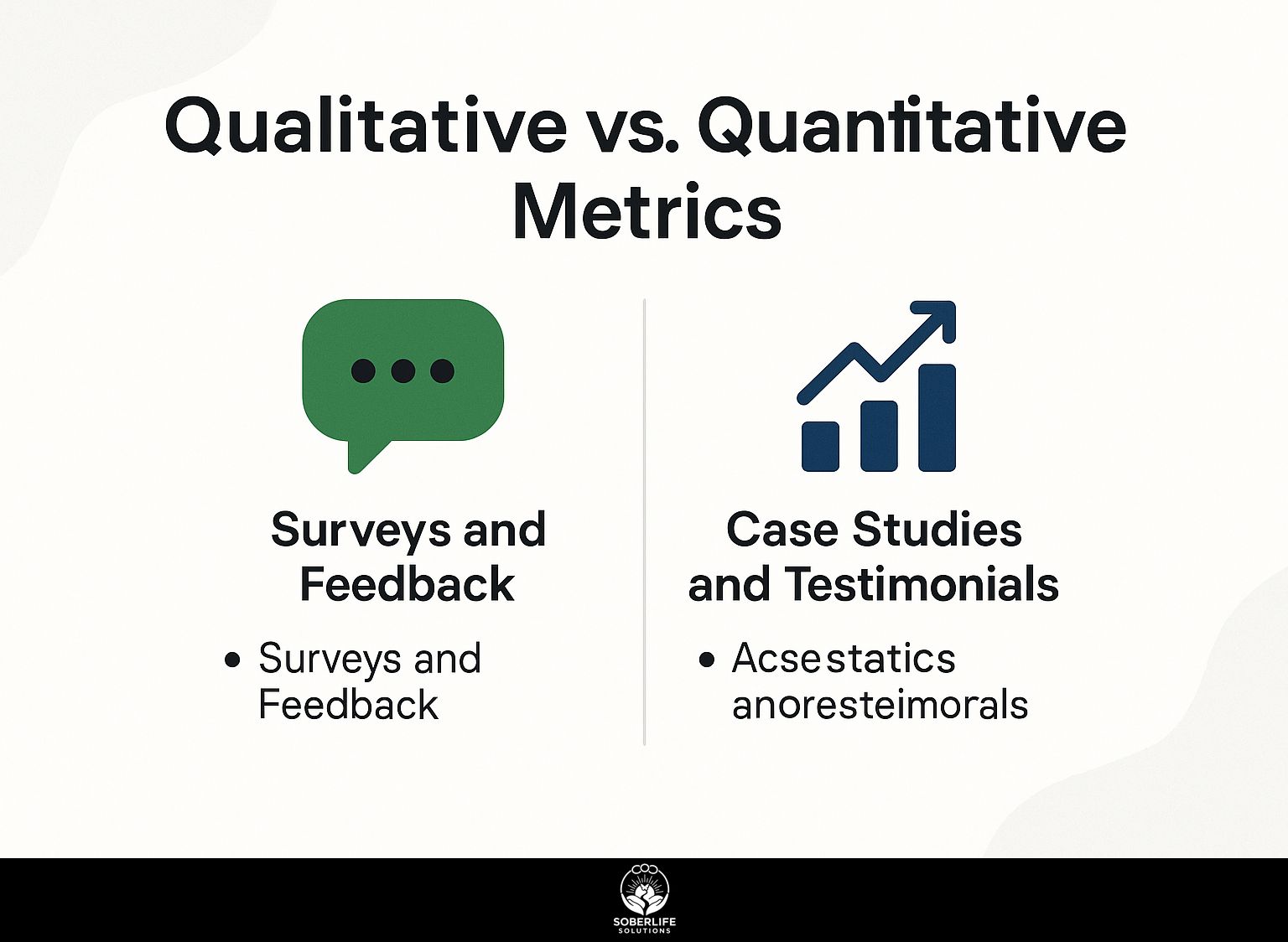 Qualitative vs. Quantitative Metrics