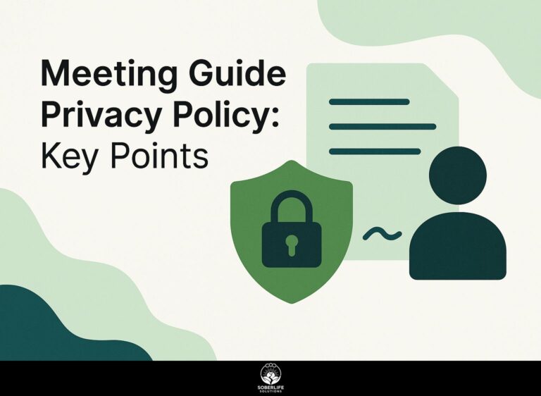 Meeting Guide Privacy Policy: Key Points