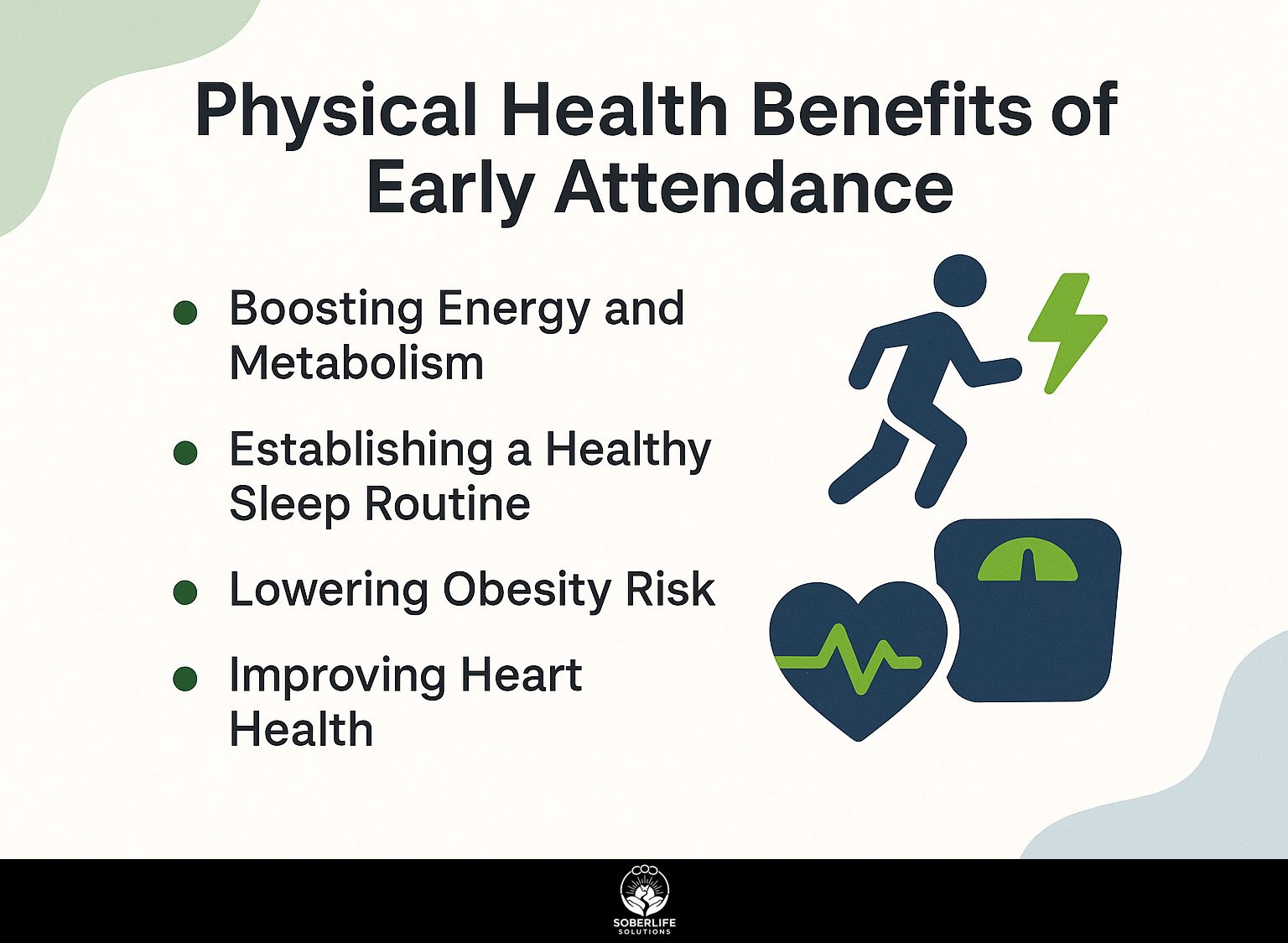 Physical Health Benefits of Early Attendance