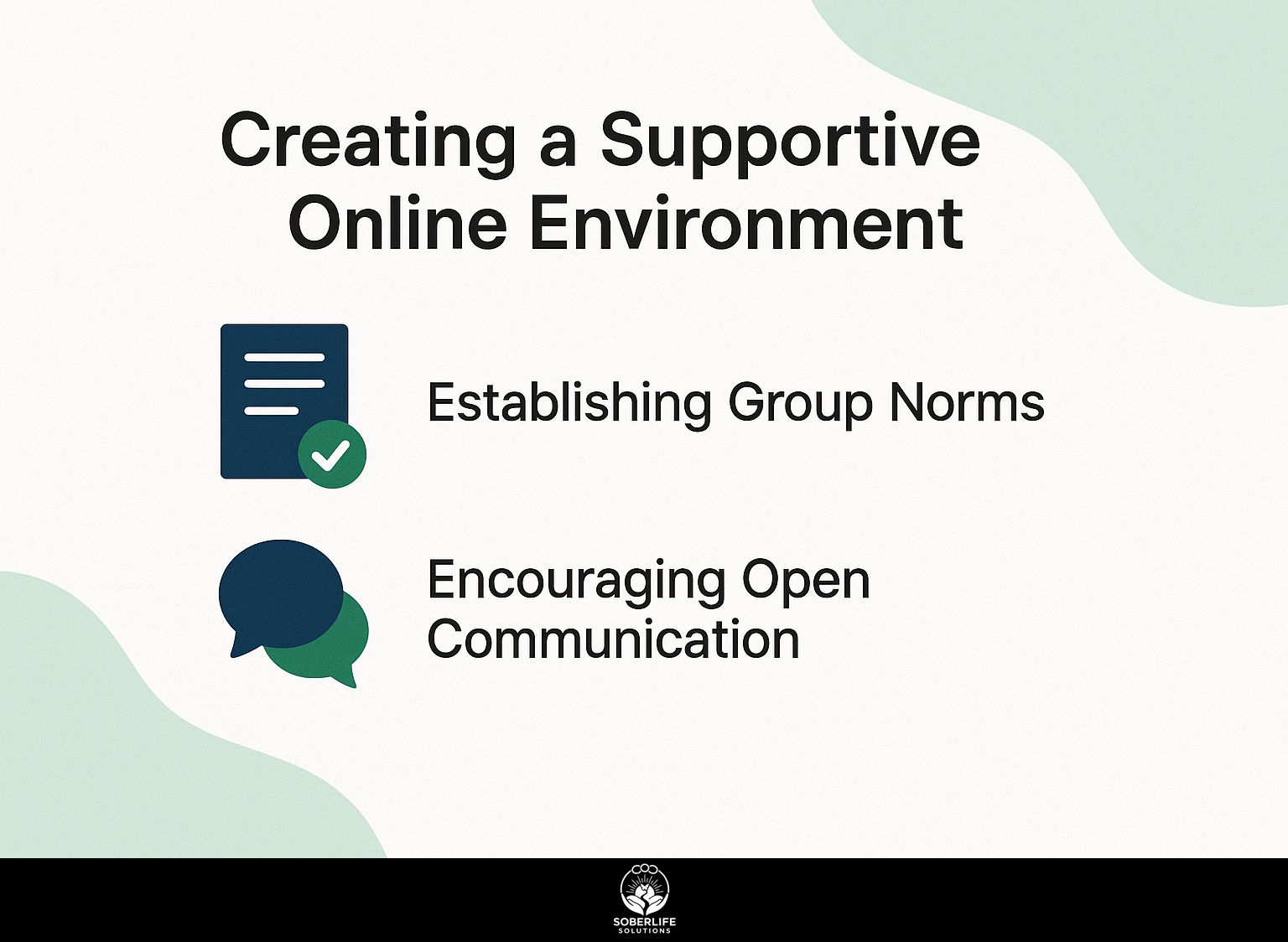 Creating a Supportive Online Environment
