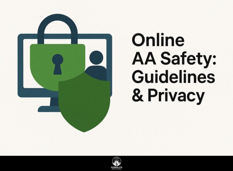 Online AA Safety: Guidelines & Privacy