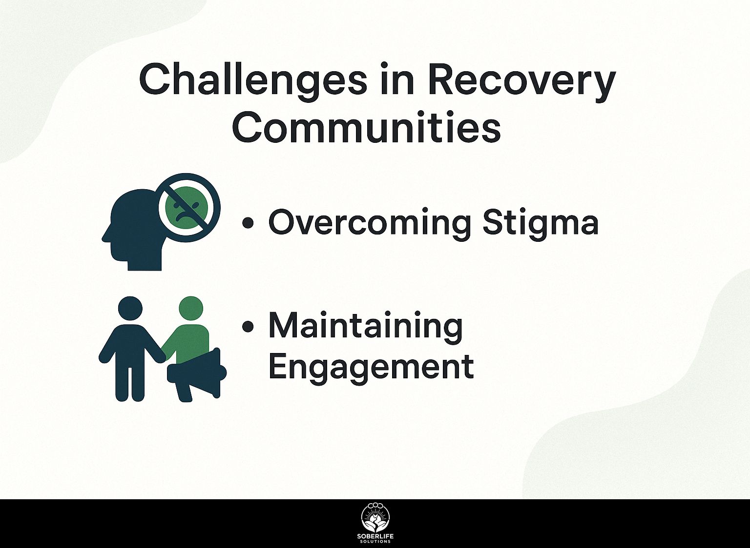 Challenges in Recovery Communities