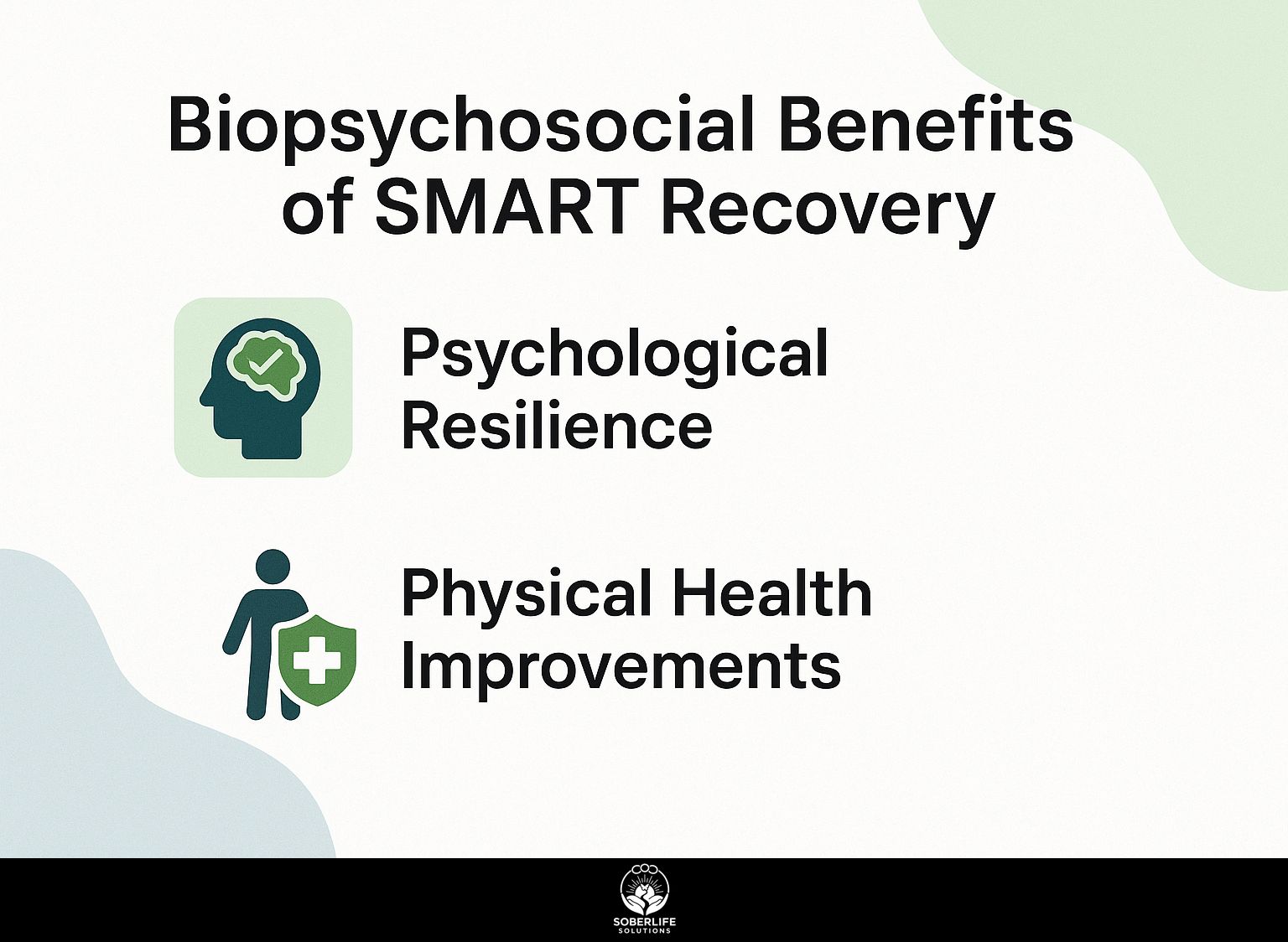 Biopsychosocial Benefits of SMART Recovery