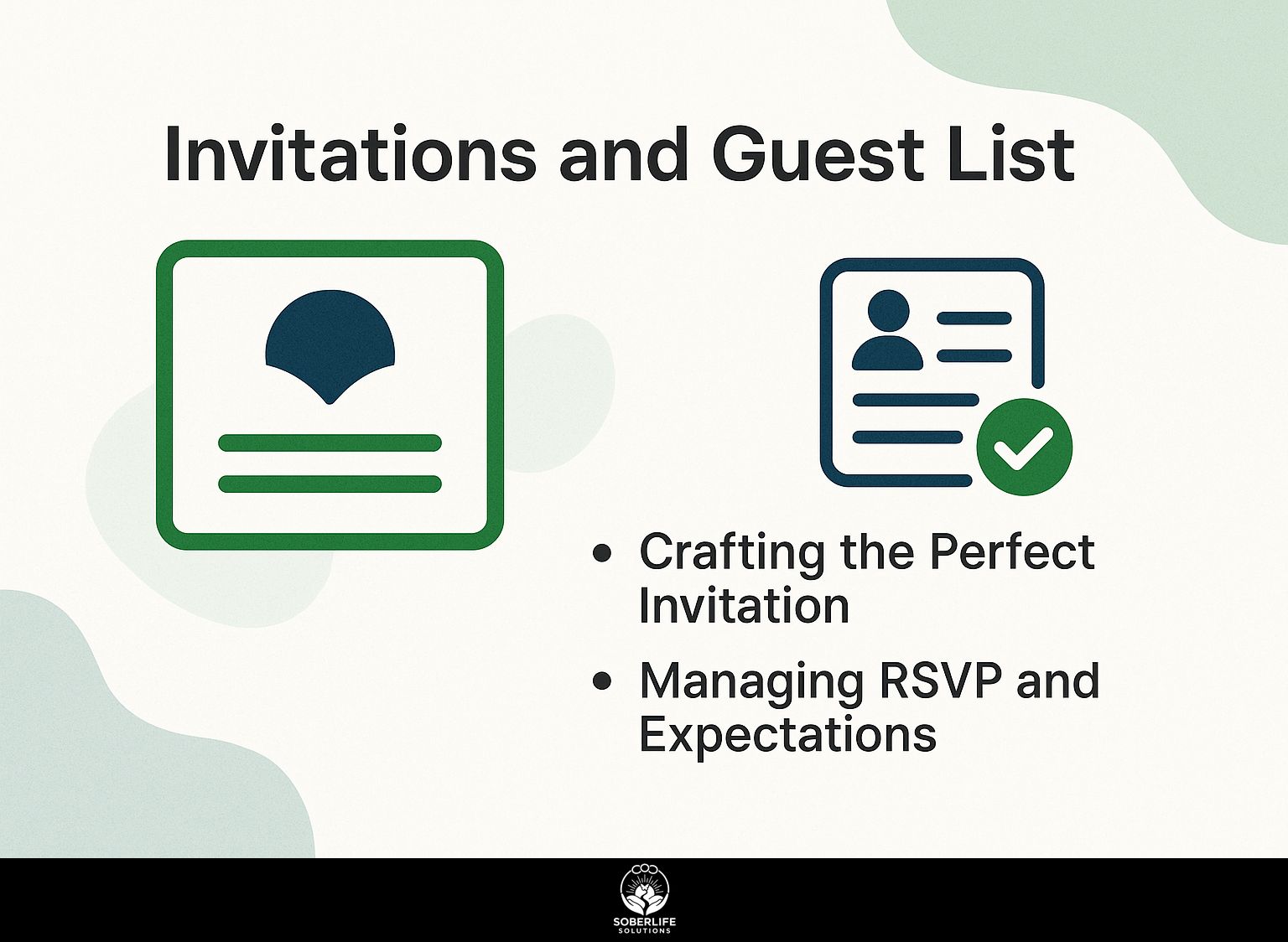 Invitations and Guest List