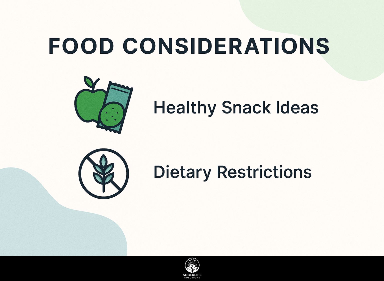 Food Considerations