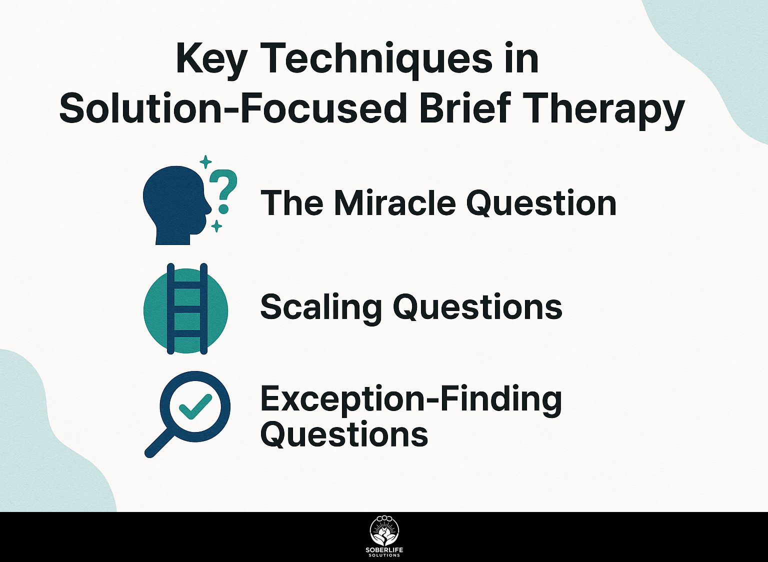 Key Techniques in Solution-Focused Brief Therapy