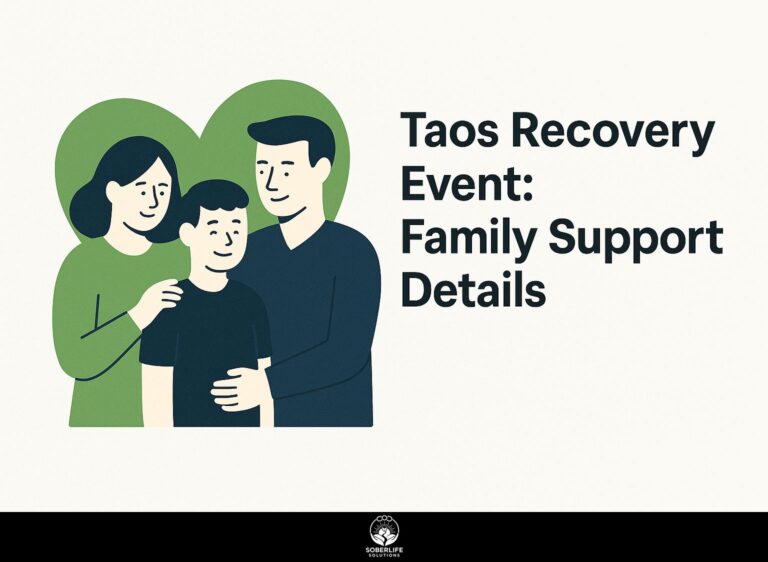 Taos Recovery Event: Family Support Details