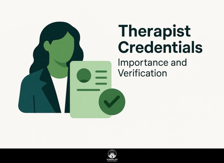Therapist Credentials: Importance and Verification