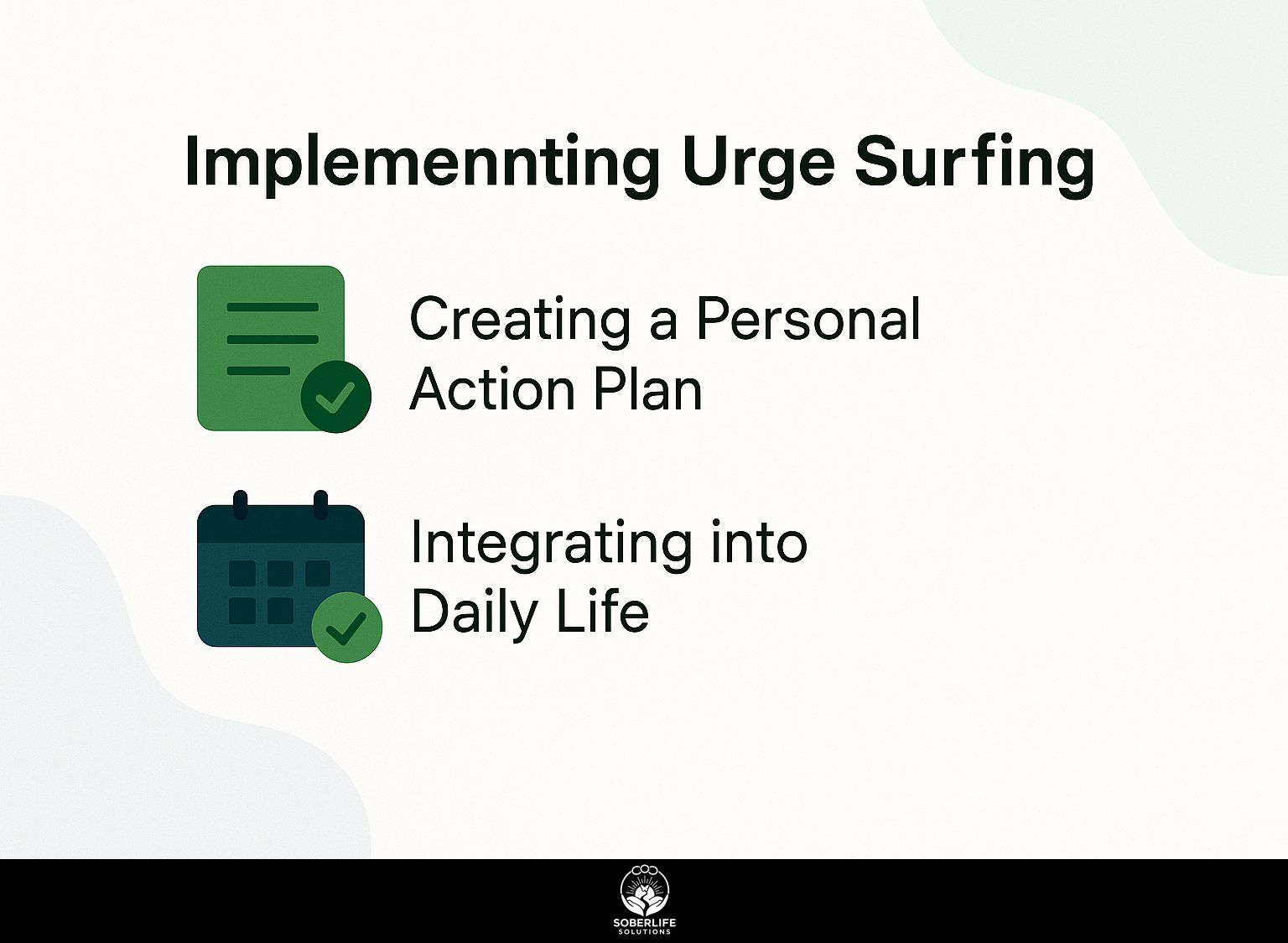 Implementing Urge Surfing
