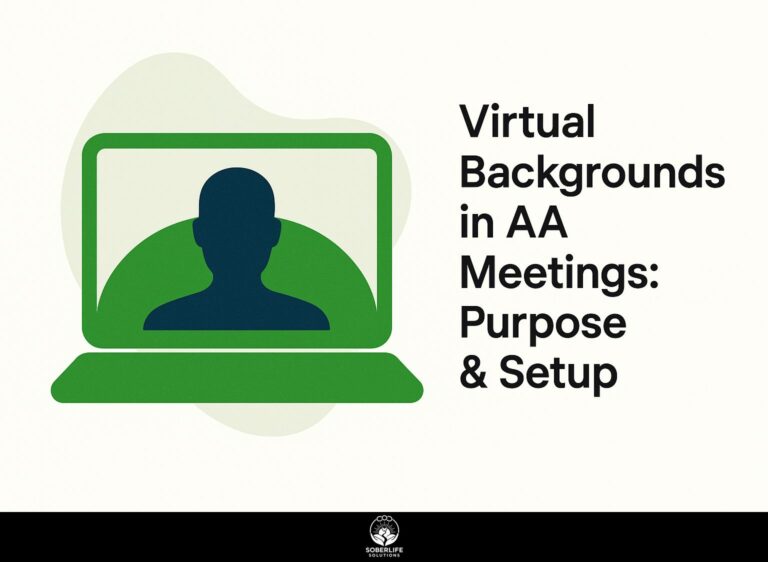 Virtual Backgrounds in AA Meetings: Purpose & Setup