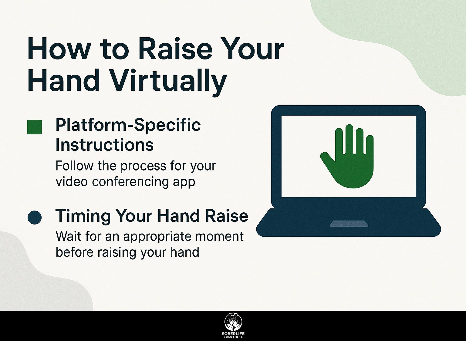How to Raise Your Hand Virtually