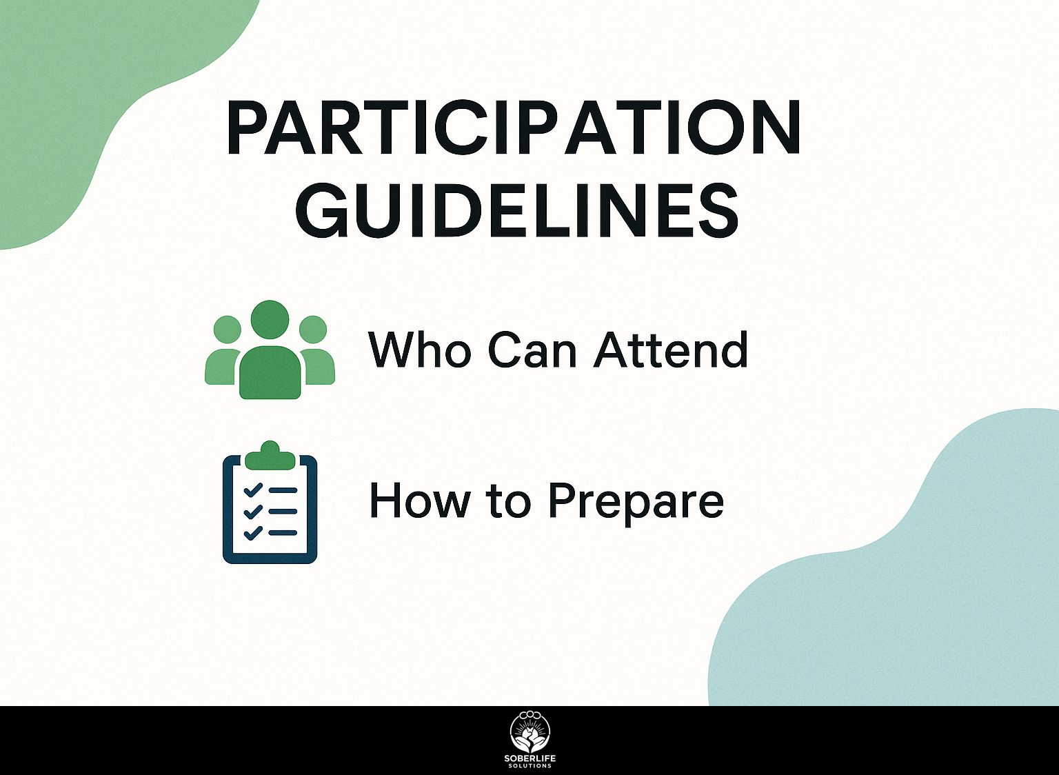 Participation Guidelines