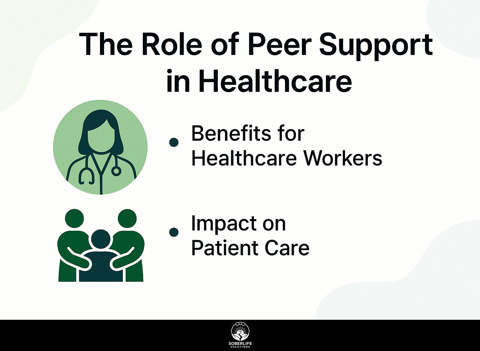 The Role of Peer Support in Healthcare