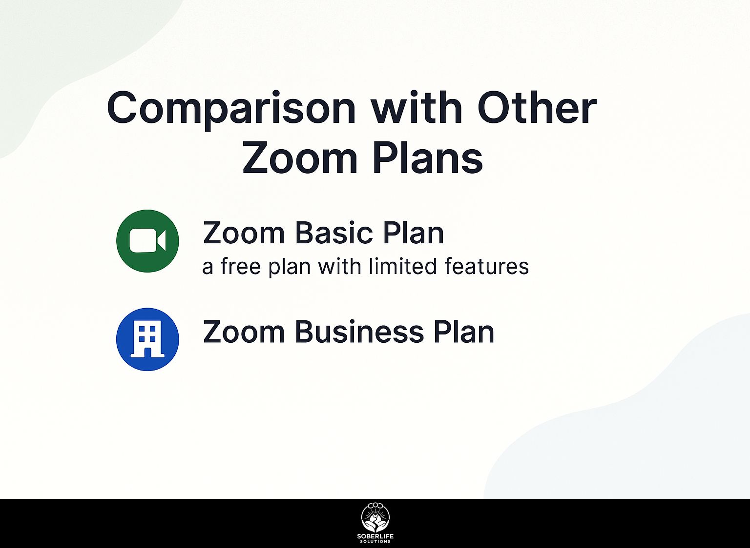Comparison with Other Zoom Plans