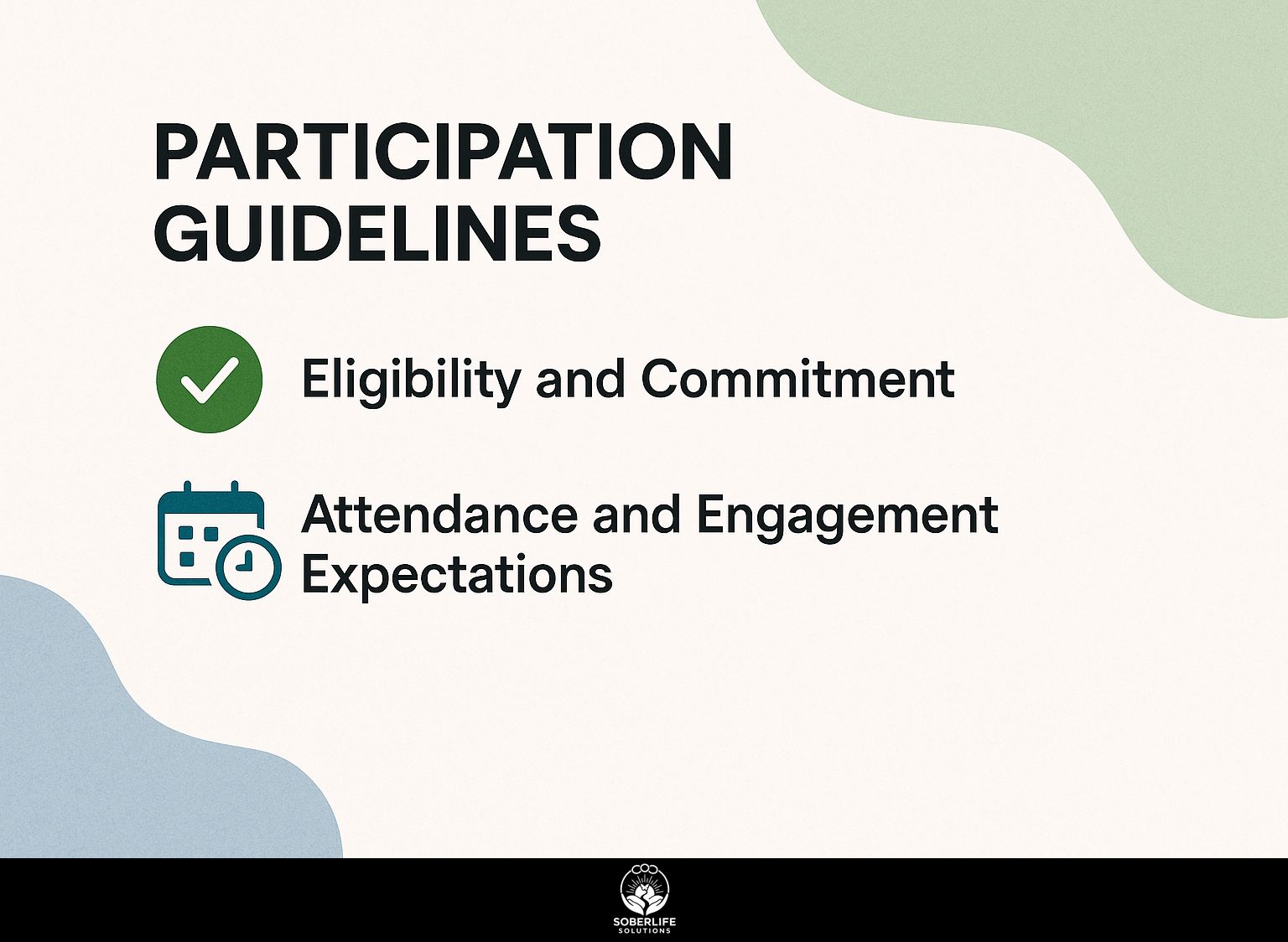 Participation Guidelines