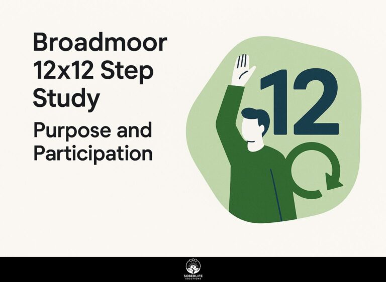 Broadmoor 12x12 Step Study: Purpose and Participation