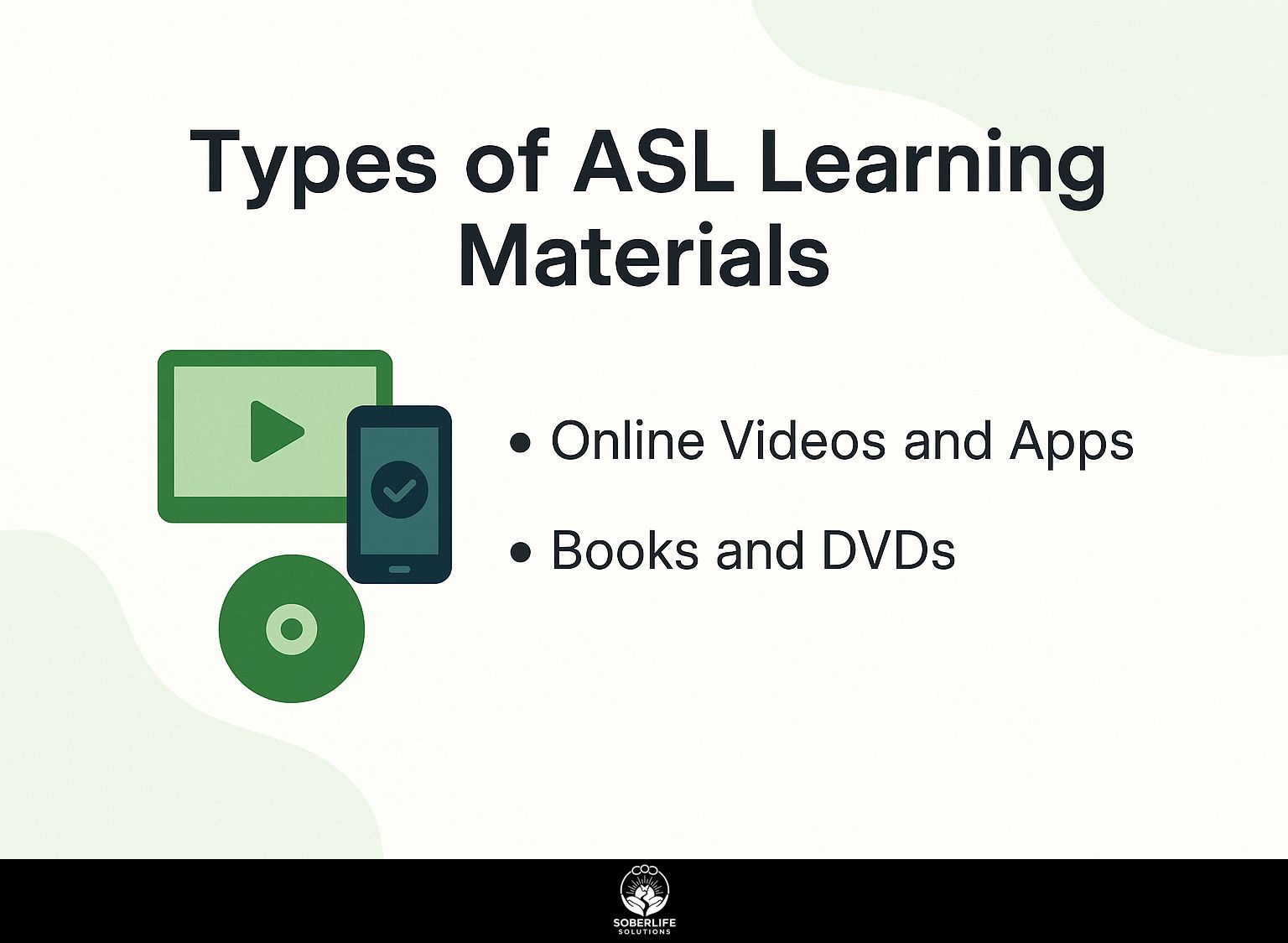 Types of ASL Learning Materials