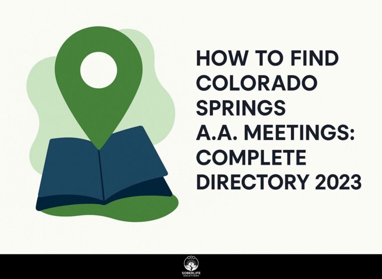 How to Find Colorado Springs A.A. Meetings: Complete Directory 2023